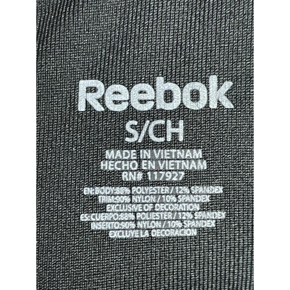 Reebok Leggings Womens Small Geometric‎ Yoga Athletic Gym Running Pants - Picture 6 of 10